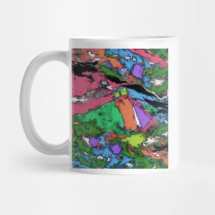 Mapping points Mug